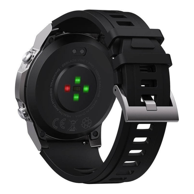 Zeblaze Smartwatch Vibe 7 Pro Sliver 3 ATM & IP69K AMOLED 