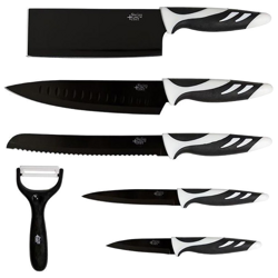 Cecotec 6 Knife Set Black 1024 Zestaw noży