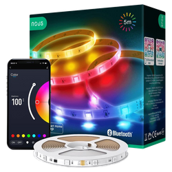 NOUS Inteligentna Taśma LED Smart RGB Bluetooth LED Strip F6 5m