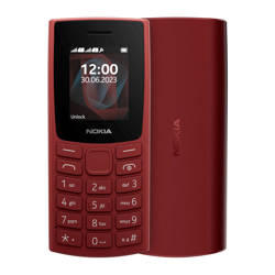 Nokia 105 (2023) Dual Sim Czerwona / OUTLET