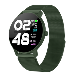 Smartwatch Bemi ARI Zielony Bluetooth Dwa Paski 1.3 Cala 240x240 64MB