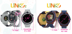 Smartwatch Dla Dzieci Bemi Linko2 Granatowy