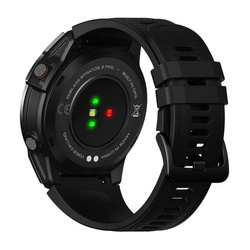 Zeblaze Smartwatch Stratos 3 Pro Ember Black GPS  w 1,43-calowy ekran AMOLED Ultra HD