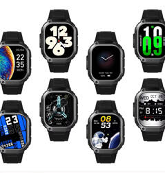 Zeblaze Smartwatch Thor SQ Abyss Black Czarny GPS LTE